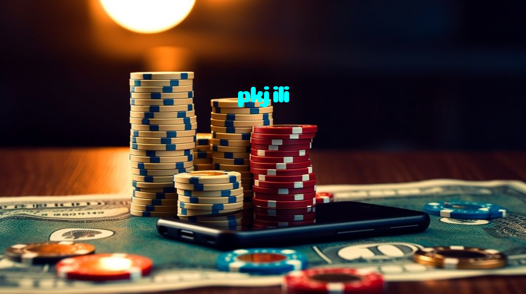 pkjili casino presented on mobile device in Pakistan with slots and live games